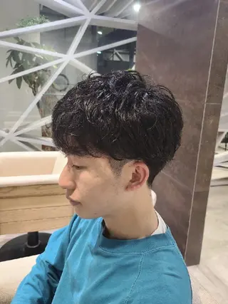 メンズ 佐々木 美玖のヘアスタイル