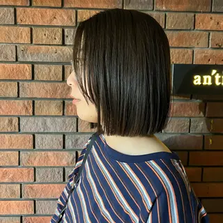 ミディアム 💘札幌クロスパーマ 髪質改善💘rinaのヘアスタイル