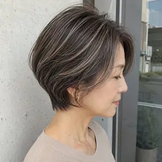 カラー 白髪ぼかしのプロ ✨たいきのヘアスタイル