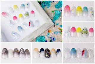 ネイル クレアラルーチェ studentサロンのネイルデザイン