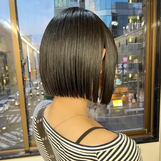 ショート カラー 初めてのショート お任せください✂️のヘアスタイル