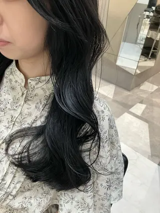 カラー 💖ブリーチなし透明 感💖ASAHIのヘアスタイル