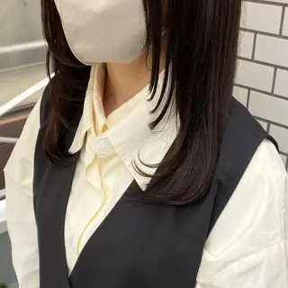 ミディアム 🎀透明感カラー🎀 Yurinoのヘアスタイル