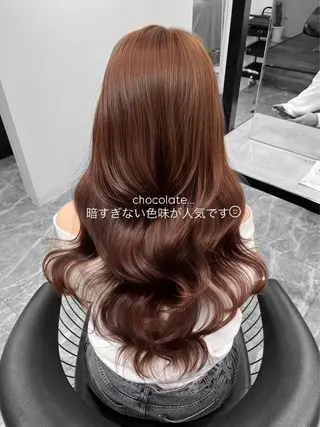 カラー 髪質改善/レイヤー /透明感カラー/真央のヘアスタイル