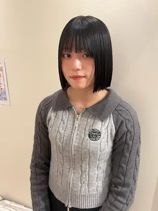 ショート 【美ボブ.艶カラー. 梅田茶屋町】midoのヘアスタイル