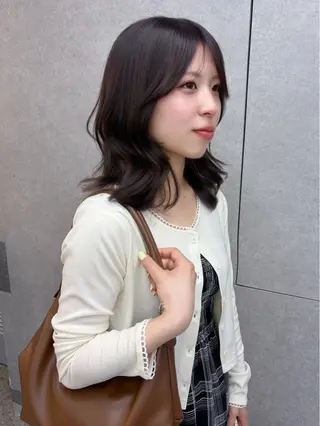 ミディアム 髙杉 心のヘアスタイル