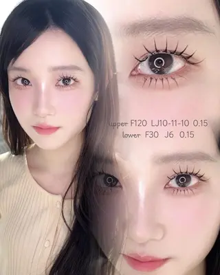 マツエク・マツパ KKSBeauty 練習モデル募集のマツエク・マツパデザイン