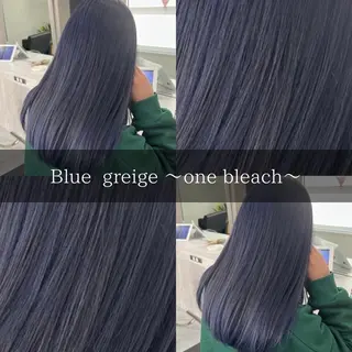 ロング 透明感ハイトーン カラー🦋🌧希咲のヘアスタイル