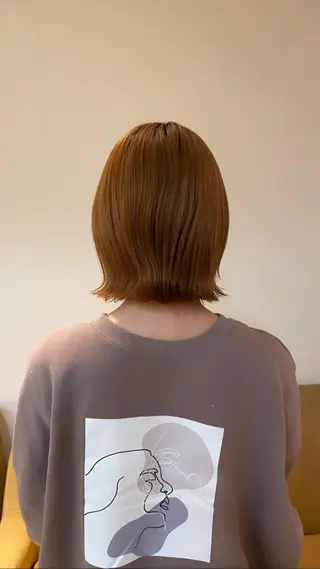 ミディアム 福島 立也のヘアスタイル