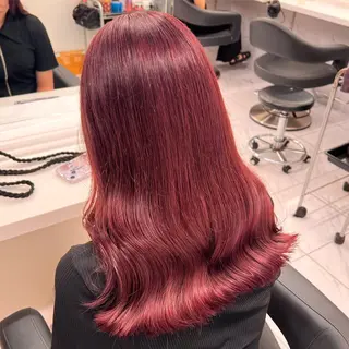 セミロング 💖札幌カラー 指名No.1💖玲奈のヘアスタイル