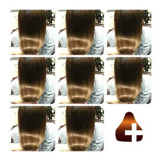 ロング カラー 髪の病院  ルーミールームのヘアスタイル