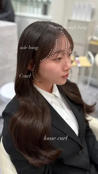 navi/レイヤー ハッシュカット/愛華のヘアスタイル