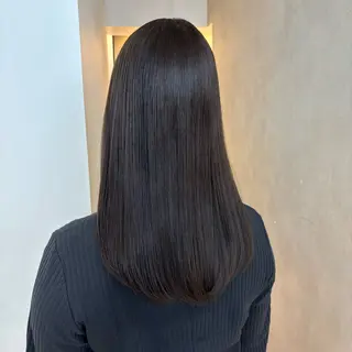 ロング カラー メンズパーマ/ メッシュ📍ユリのヘアスタイル