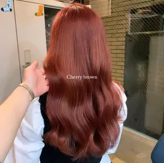 ロング カラー LAFF きよののヘアスタイル
