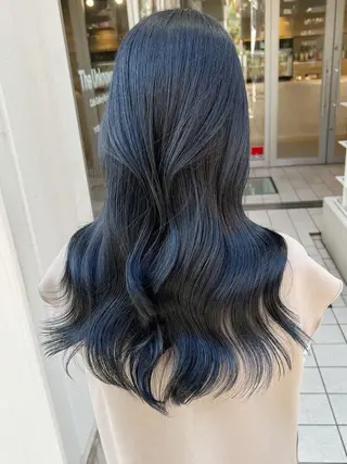 セミロング 梶 あおばのヘアスタイル