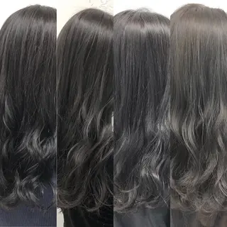 カラー 💖ブリーチなし透明 感💖ASAHIのヘアスタイル