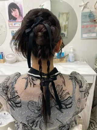 セミロング 六本木/ヘアセット /maiのヘアスタイル