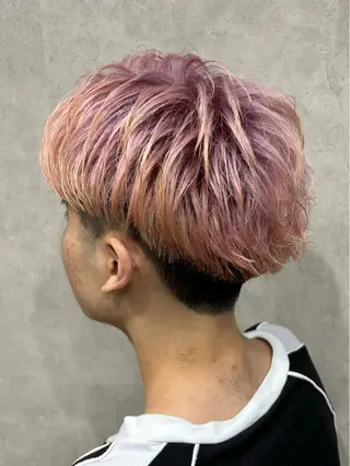 カラー メンズ 💀EDEN聖矢/ ブリーチ"骨格補正"のヘアスタイル