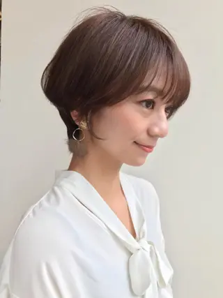 ショート ヒラヤマ ユウスケのヘアスタイル