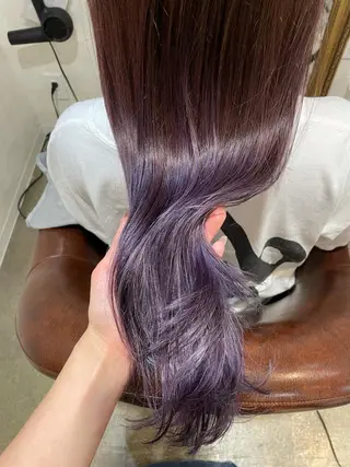 ロング カラー 透明感カラー💎 AYAのヘアスタイル