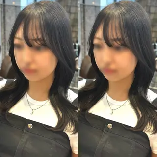 セミロング Rena  Taka hashi/髪質改善のヘアスタイル