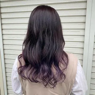 ロング カラー 枚方 tomee 🦋南部 しほ🦋のヘアスタイル