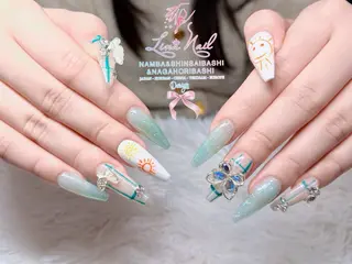 セミロング 79Linanailnamba所属・Linanail Nambaのネイルデザイン