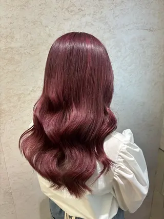 セミロング 韓国レイヤー💫美髪 縮毛矯正🫧拓海のヘアスタイル