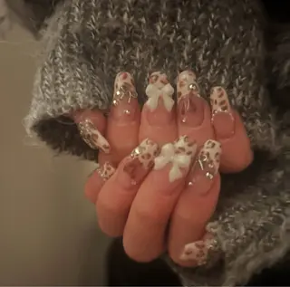 ネイル 星野 瑠那のネイルデザイン