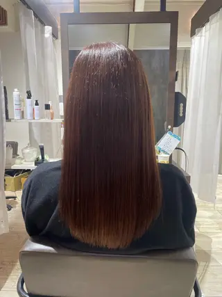 セミロング カラー 兼松 美香のヘアスタイル
