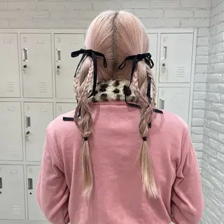 ロング ヘアアレンジ ヘアアレンジ/ 暖色🩵hazukiのヘアスタイル