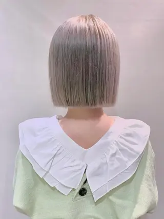ショート カラー ヘアアレンジ 柔らか垢抜けｶﾗｰと ｶｯﾄ🫧ASUKAのヘアスタイル