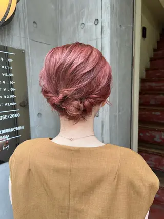 ショート カラー ヘアアレンジ 「sumi」 AMIのヘアスタイル