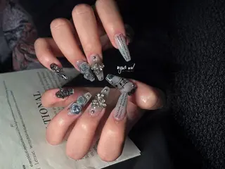 ロング 長さ出し専門 nynaのネイルデザイン