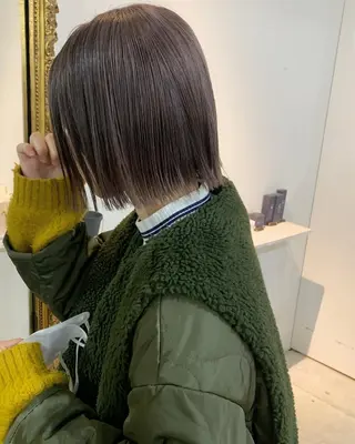 ショート ダブルカラー/透明感 💈JUNYA💈のヘアスタイル