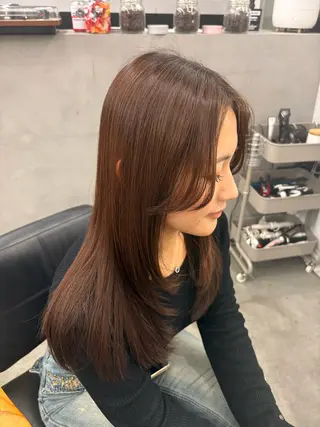 ロング カラー LIV My(マイ) 髪質改善/箕面のヘアスタイル