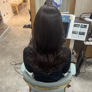 セミロング 韓国ヘア/ 髪質改善特化谷名勇輝のヘアスタイル