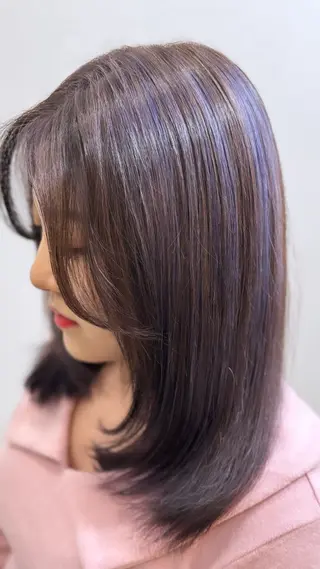 ミディアム カラー 【メンズ特化】池袋 韓国スタイル飯塚のヘアスタイル