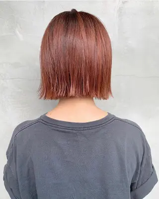 ショート カラー ブリーチダブルカラー 【koide】のヘアスタイル