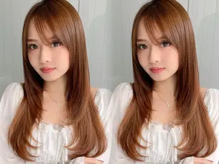 ロング カラー etora渋谷店所属・レイヤー×髪質改善✨ 渋谷/佐藤侑哉のヘアスタイル