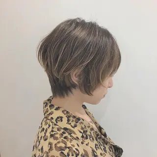 ショート 中川 莉玖のヘアスタイル