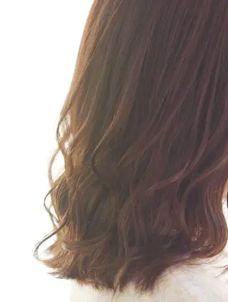 カラー セミロング 【Atem 大町店】 永森　優里花のヘアスタイル