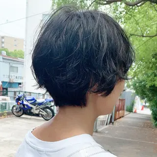 ショート パーマ HINA /パーマ/ YOKE/桃山台のヘアスタイル