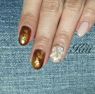 ネイル kiii.__ ✴︎*のネイルデザイン