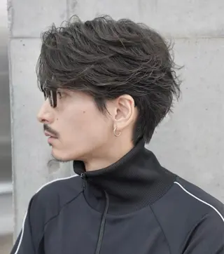 パーマ メンズ fifth栄|波巻き 職人🌀ゆうとのヘアスタイル