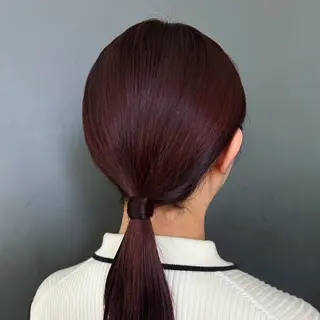 カラー Mori Aimiのヘアスタイル