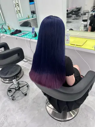 ロング カラー ♡ダブルカラー特化♡ miyuのヘアスタイル