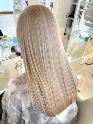 ロング 💗透明感カラー💗 にしぞえ ななみのヘアスタイル