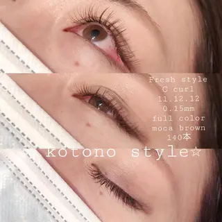 マツエク・マツパ Neo店長🌿 KOTONO🌿のマツエク・マツパデザイン