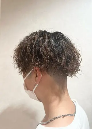 パーマ メンズ 瀬野凌介/メンズ カット/パーマのヘアスタイル